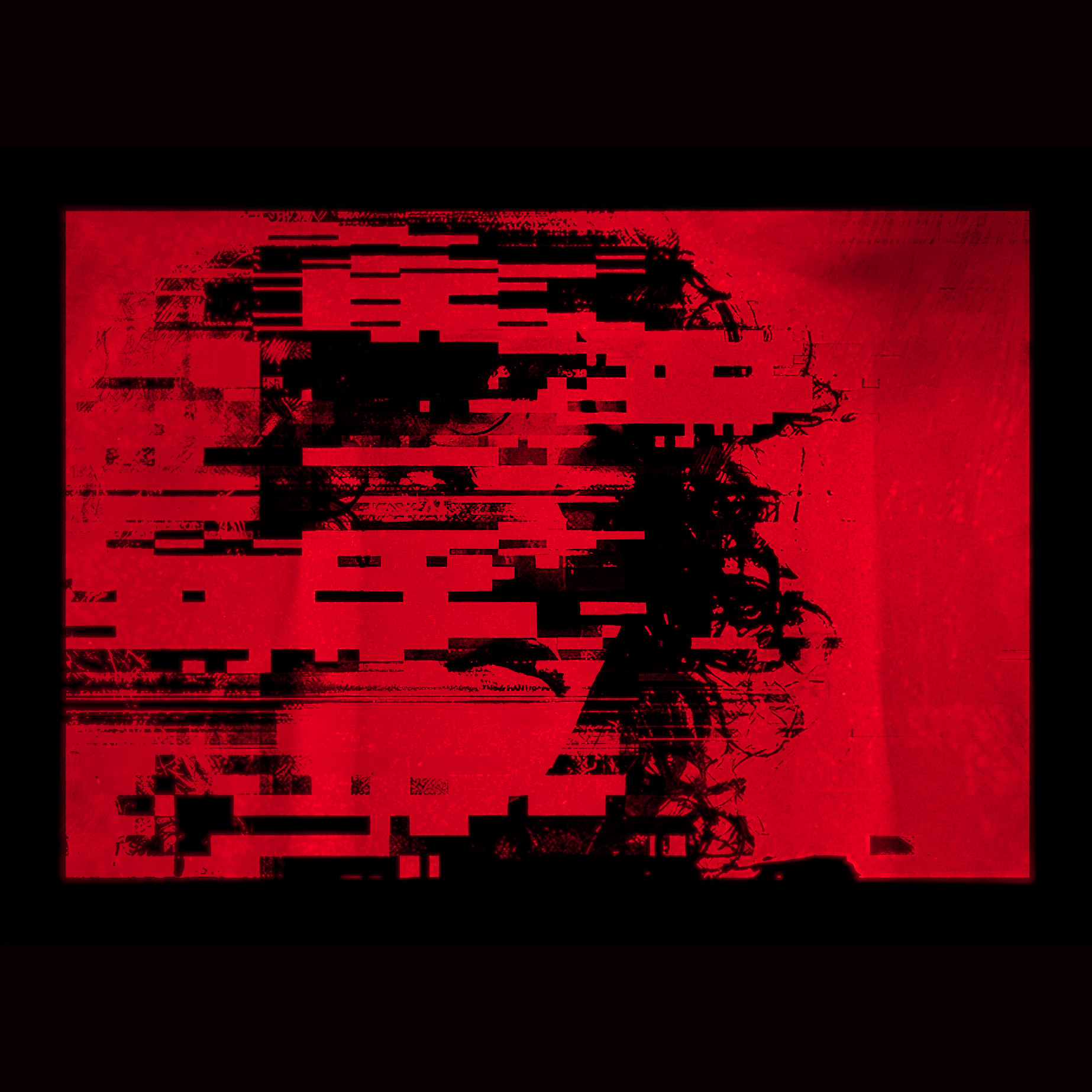 red glitch